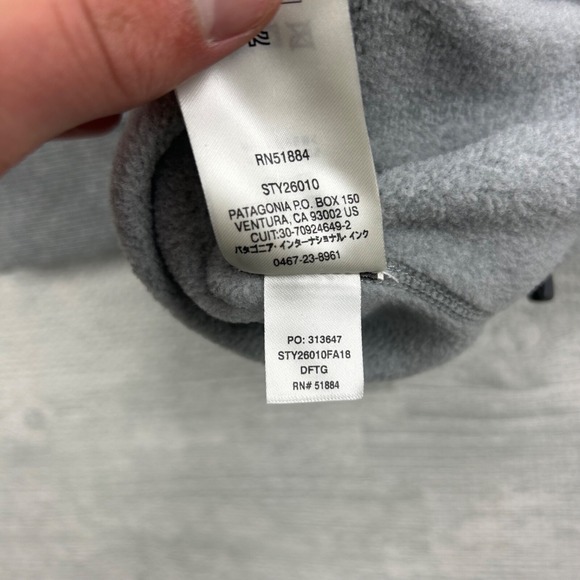 Patagonia Michigan State Better Sweater Sweatshirt Size Small Gray STY26010FA18 - Picture 7 of 8